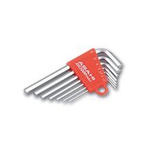 Bộ lục giác thường ngắn 1.5-6mm Asahi AXS0710