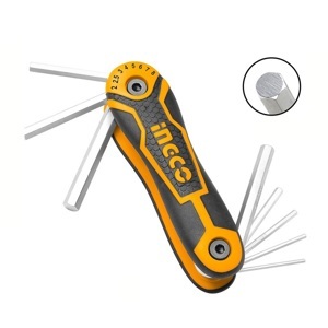 Bộ lục giác xếp 8 chi tiết Ingco HHK14082