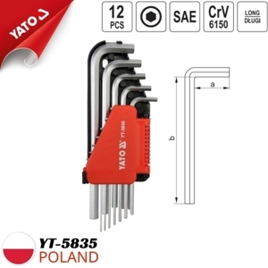 Bộ lục giác Yato YT-5835