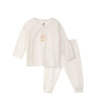 Bộ Lullaby cài lệch dài tay NH317N Trắng