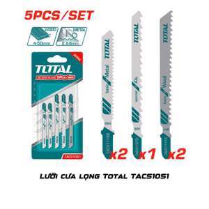Bộ lưỡi cưa lọng 5 chi tiết Total TAC51051