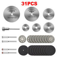Bộ lưỡi cưa lưỡi cắt mini 31 món gắn máy mài khắc hoặc máy khoan