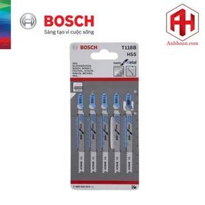 Bộ lưỡi cưa sắt 5 cây Bosch T118B