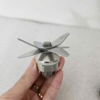 BỘ LƯỠI DAO 6 LƯỠI MÁY XAY SINH TỐ CÔNG NGHIỆP - Phụ kiện củ dao cao 25mm