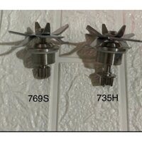 Bộ Lưỡi dao kèm gioăng của Máy làm sữa hạt Ranbem 735H 735i 769S khắc phục lỗi chẩy nước, kêu to bất thường.phụ kiện