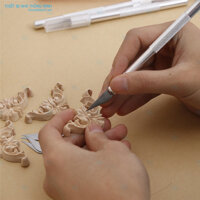 Bộ lưỡi dao khắc bút chì gỗ nghệ thuật cao cấp HT281