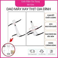 Bộ lưỡi dao máy xay thịt Gali 1912, 4 lưỡi inox 304 sắc bén, hàng chính hãng