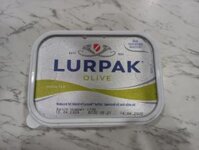 Bơ LURPAK Phết Vị Dầu Oliu . Lighter Spreadable With Olive Oil. 250g