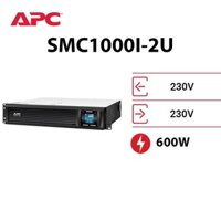 Bộ lưu điện APC Smart-UPS C 1000VA LCD RM 2U 230V SMC1000I-2U