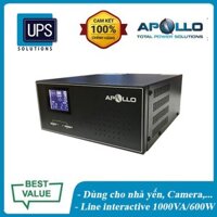 Bộ Lưu Điện APLOLLO chính hãng KC1000 (HI1000) 1000VA/600W (New 100%)