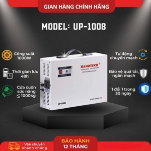 Bộ lưu điện cửa cuốn Hanotech UP1008 (UP-1008)