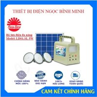 Bộ lưu điện đa năng sử dụng năng lượng mặt trời Rạng Đông Công suất 5W kèm bóng đèn LED cao cấp