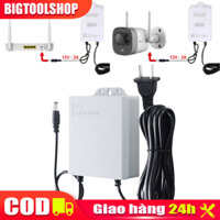 Bộ lưu điện DUNG LƯỢNG CAO dành cho Wifi Camera - UPS 12V (chạy wifi được 6-24 giờ) kèm Nguồn - 191919