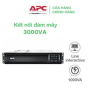 Bộ lưu điện kết nối thông minh APC by Schneider Electric Smart-UPS 3000VA LCD RM 2U SMT3000RMI2UC 230V