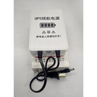 Bộ lưu điện UPS 12V/9V tích hợp sẵn pin lithium, dùng cho moden wifi - camera không lo mất điện