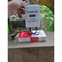 Bộ lưu điện UPS 12V/9V tích hợp sẵn pin lithium, dùng cho moden wifi - camera không lo mất điện