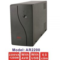 Bộ lưu điện UPS ARES AR2200 (2000VA 1200W)