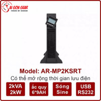 BỘ LƯU ĐIỆN UPS ARES AR-MP2KSRT 2KVA/2KW ONLINE