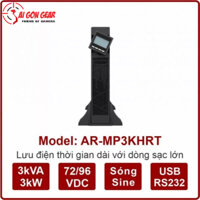 BỘ LƯU ĐIỆN UPS ARES AR-MP3KHRT 3KVA/3KW ONLINE BÌNH NGOÀI