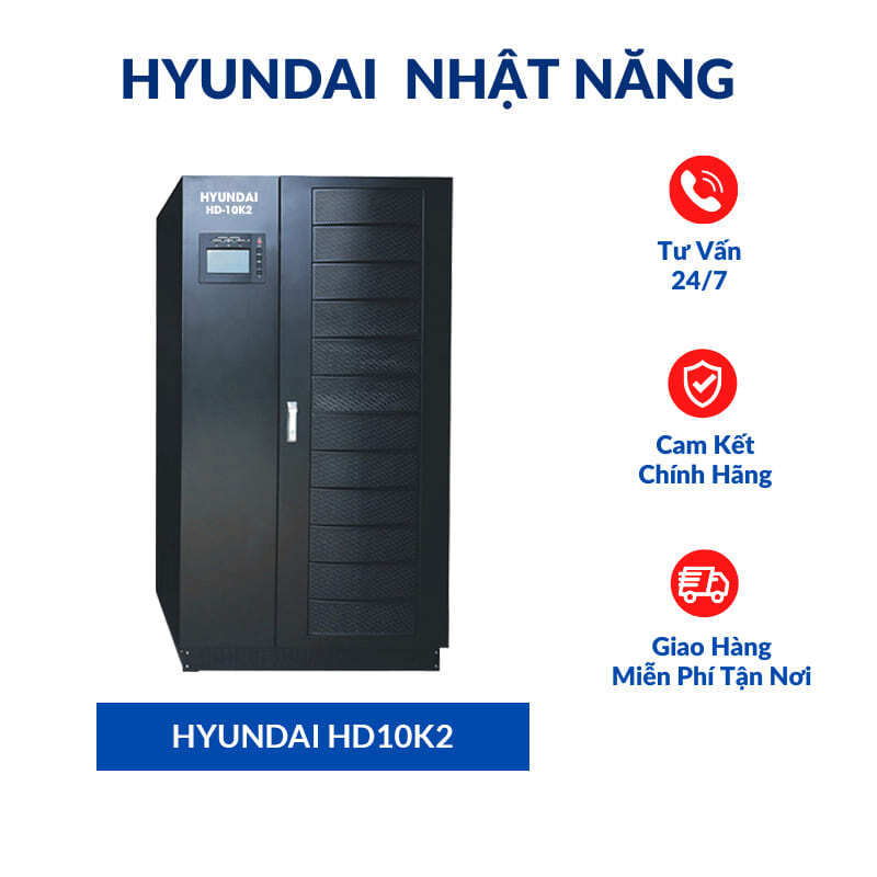 Bộ lưu điện - UPS Online Hyundai HD-10K2
