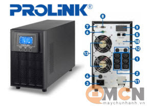 Bộ lưu điện - UPS Prolink PRO803-ES