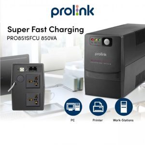 Bộ lưu điện - UPS Prolink PRO851SFCU