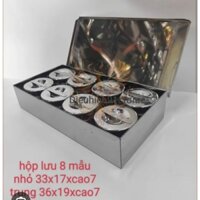 BỘ LƯU MẪU THỰC PHẨM INOX 304.( BỘ 2 HỦ, 4 HỦ, 6 HỦ, 8 HỦ)
