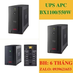 Bộ lưu trữ điện UPS APC BX1100LI-MS