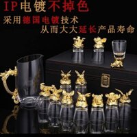 Bộ ly  12 con giáp đẹp phát lộc 68