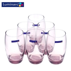 Bộ 6 ly thủy tinh cao Salto Luminarc J5385 350 ml