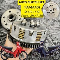 Bộ Ly Hợp Hoàn Chỉnh | Bộ Ly Hợp Tự Động 5 Lò Xo cho Yamaha SS110 F1Z - Force1ZR F1ZR [ Clutch + Housing + Shoe ]