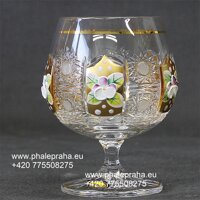 Bộ ly pha lê mạ vàng 6 chiếc