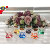 Bộ ly thủy tinh Tiệp Khắc 60ml uống rượu mạnh