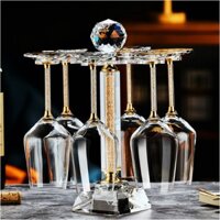 Bộ Ly Uống Rượu Vang Mạ Vàng 24k Đẳng Cấp Sang Trọng