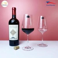 Bộ Ly Uống Rượu Vang Pha Lê Tiệp Chính Hãng Crystalex Bohemia Sandra 450ml