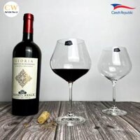 Bộ Ly Uống Rượu Vang Pha Lê Tiệp Chính Hãng Crystalex Bohemia Viola 570ml