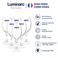 Bộ ly vang Luminarc Raindrop 6 chiếc H5701- 250ml