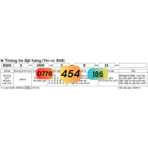 Bộ mã hóa vòng quay Autonics E50S8-1024-6-L-5