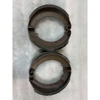Bộ má phanh,bố thắng 16,5cm, 4 chiếc loại đường kính 16,5cm dùng lắp ráp thay thế cho cầu sau xe 3 bánh,4 bánh