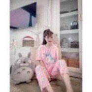 Bộ mặc nhà quần dài áo cộc