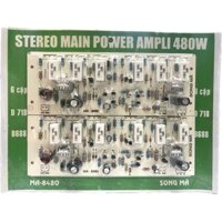 BO MẠCH AMPLI STEREO MAIN POWER 480W ( Song Mã )