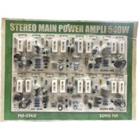 BO MẠCH AMPLI STEREO MAIN POWER 540W ( Song Mã )