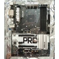 Bo mạch ASROCK AB350 PRO4 ATX hàng cũ. Mainboard Asrock B350 Pro4 tháo máy