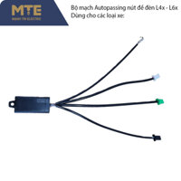 Bộ mạch Auto passing nút đề dùng cho đèn L4x, L6x (Dây cầu chì dài: 80cm, 1m2, 2m)