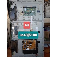 bo mạch chính tivi samsung ua43j5100 ,(bo chính ,  nguồn ,vỉ tcom , cặp loa , cụm mắt nhận) zin máy còn chạy tốt