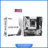 Bo mạch chủ ASRock B760M Pro RS DDR5 – mATX, Socket LGA1700, DDR5-7600 OC, PCIe 5.0 x16, Hyper M.2 Gen4×4 & 2.5G LAN