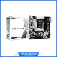 Bo mạch chủ ASRock B760M Pro RS/D4 DDR4 – mATX, Socket LGA1700, DDR4-5333 OC, PCIe 4.0 x16, Hyper M.2 Gen4×4 & 2.5G LAN