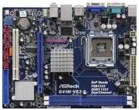 Bo mạch chủ Asrock G41M-VS3 – Hỗ trợ Socket 775, Intel G41/ICH7, 2 khe cắm DIMM, tối đa 8GB RAM DDR3