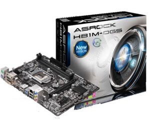 Bo mạch chủ (Mainboard) Asrock H81M-DGS (100% tụ rắn, DVI, SATA3, USB 3.0)