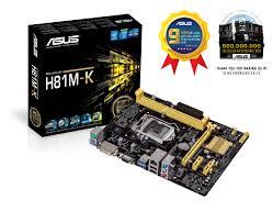 Bo mạch chủ (Mainboard) Asus H81M-D - Socket 1150,  Intel H81, 2 x DIMM, Max 16GB, DDR3